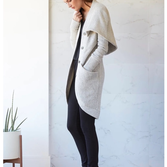 Rebecca King Three Way Sweater in Salt & Pepper - Picture 2 of 8